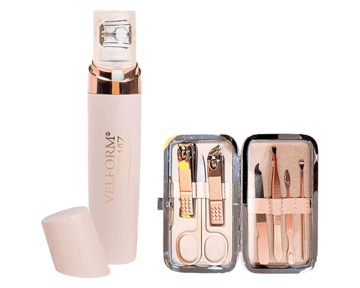 Epilateur euroshopping + kit manucure Epil wiz