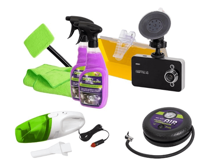Kit entretien voiture complet vu à la télévision – Nettoyage, sécurité et confort